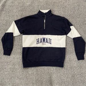 Brandy Melville half zip hoodie